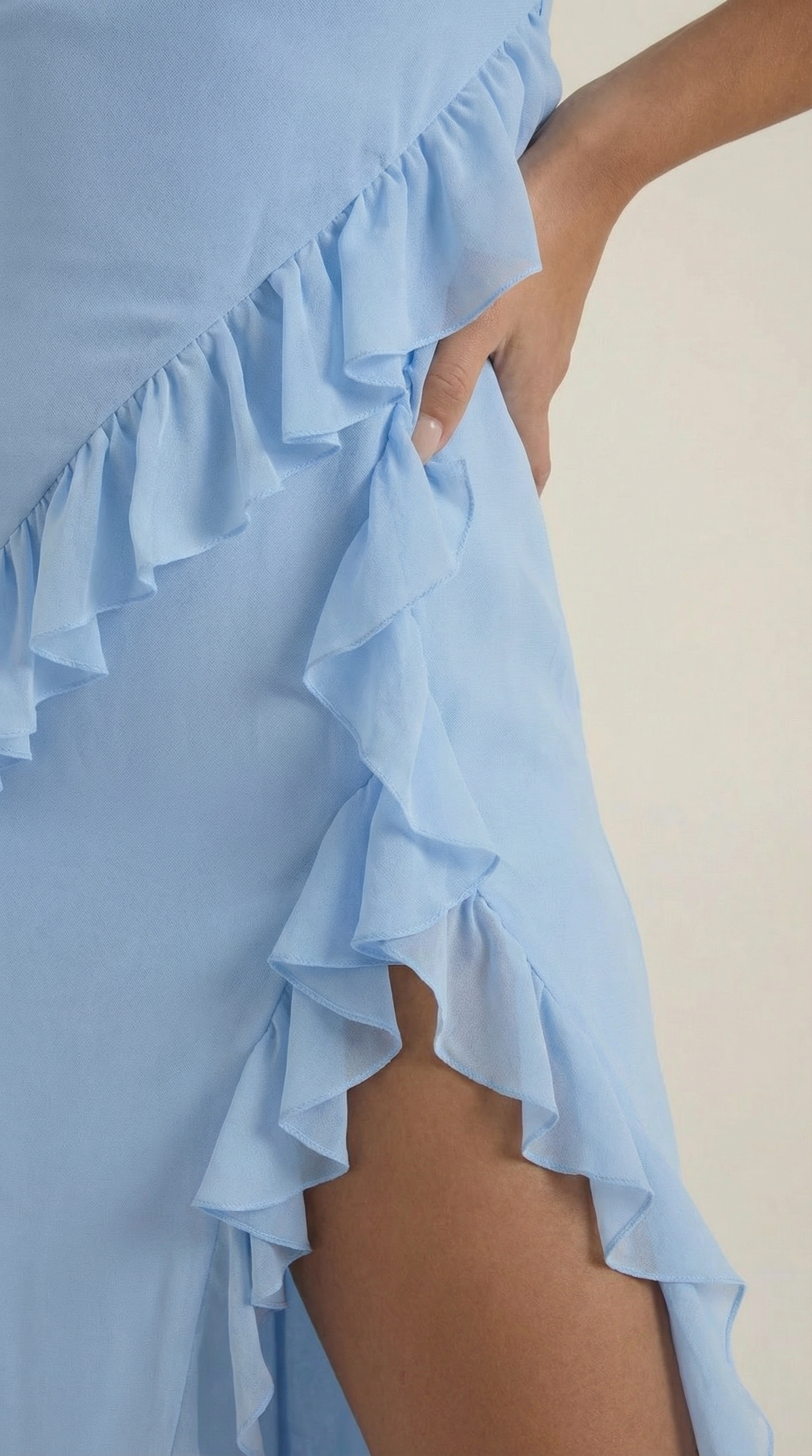 Ruffled Maxi Dress