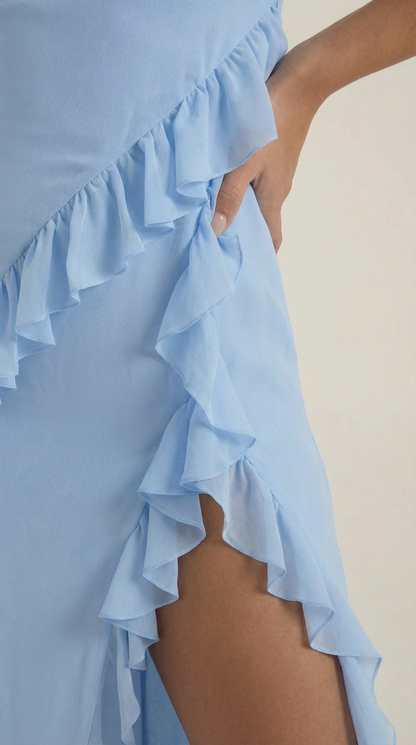 Ruffled Maxi Dress