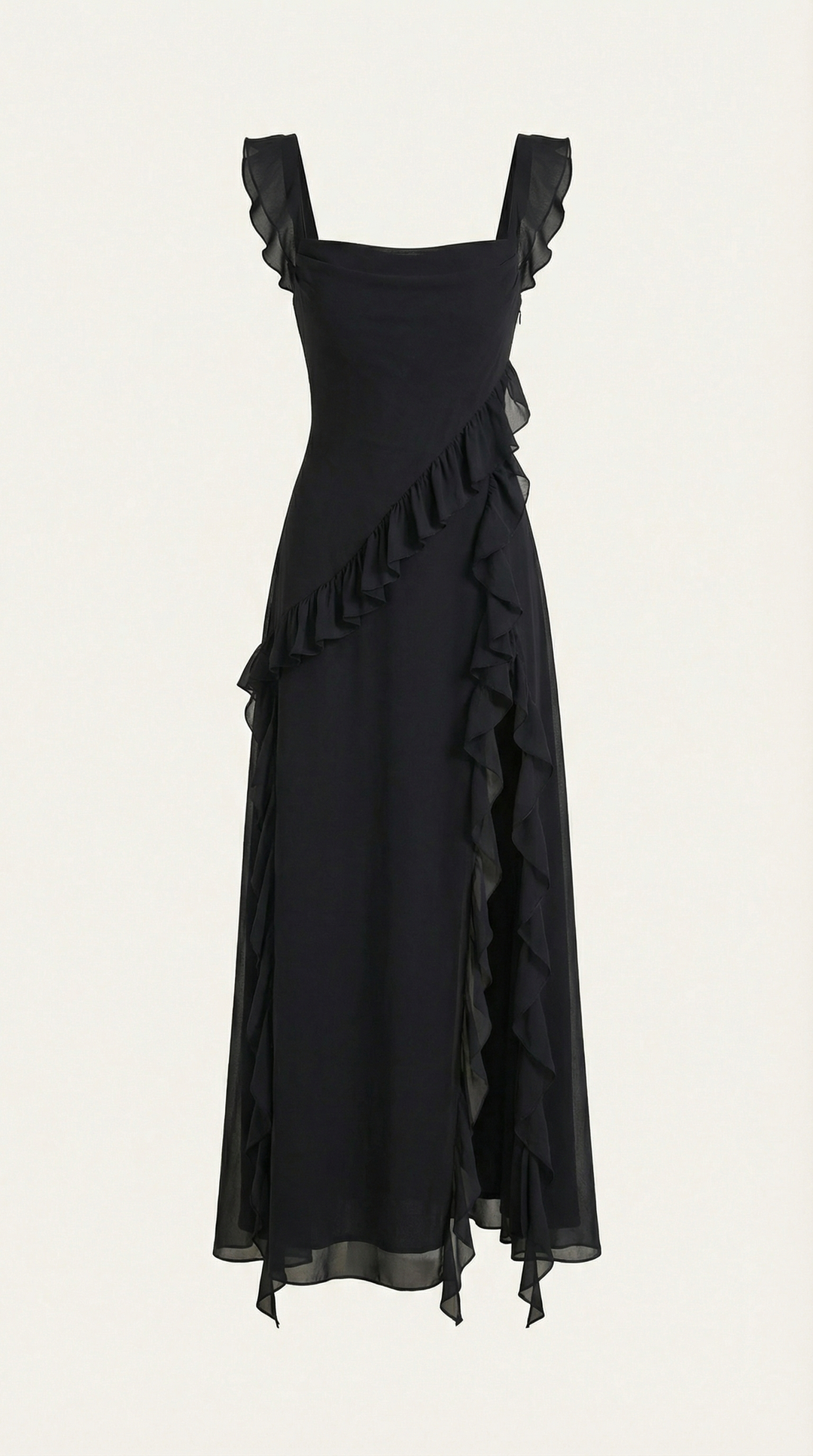 Ruffled Maxi Dress