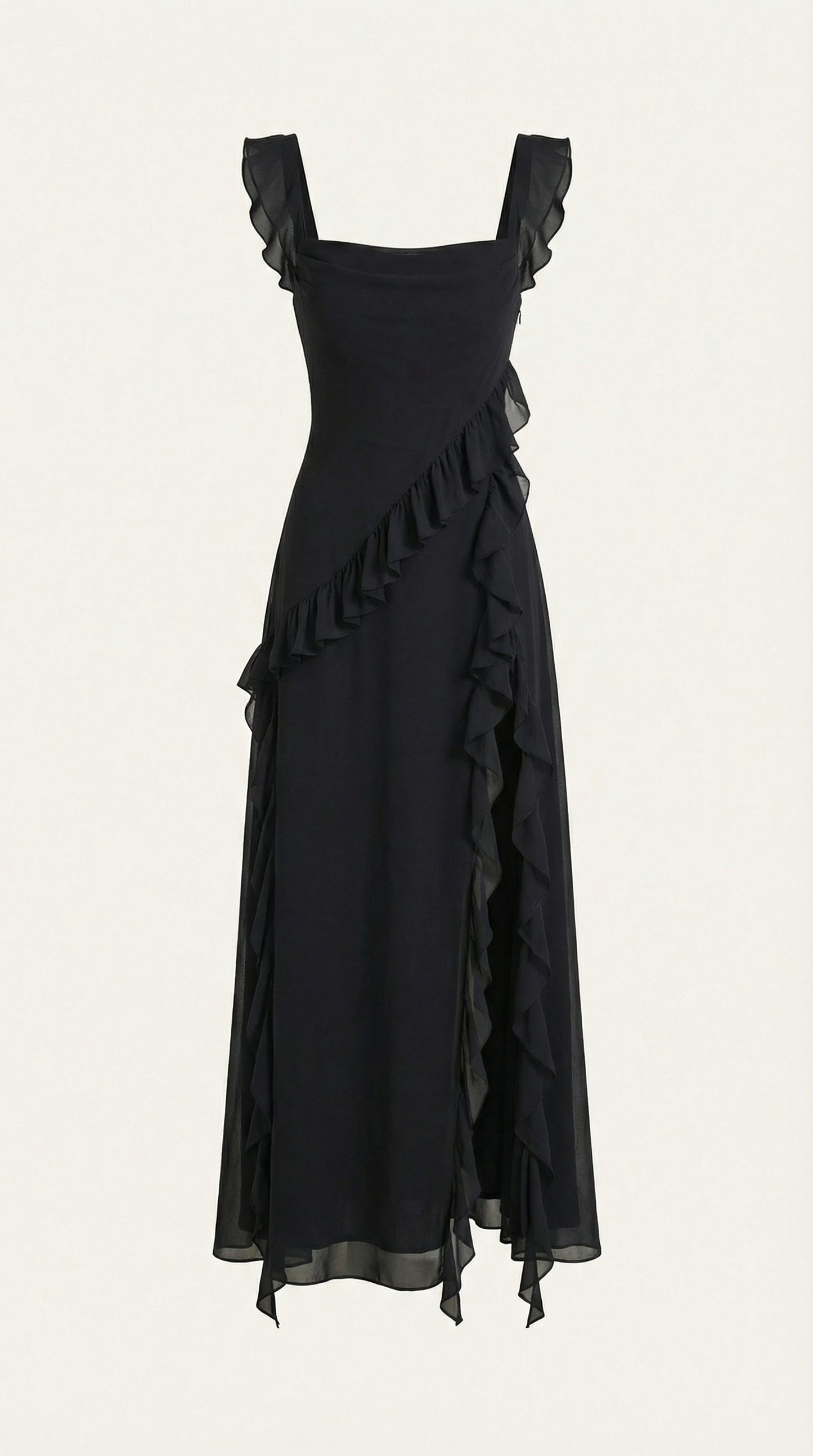 Ruffled Maxi Dress