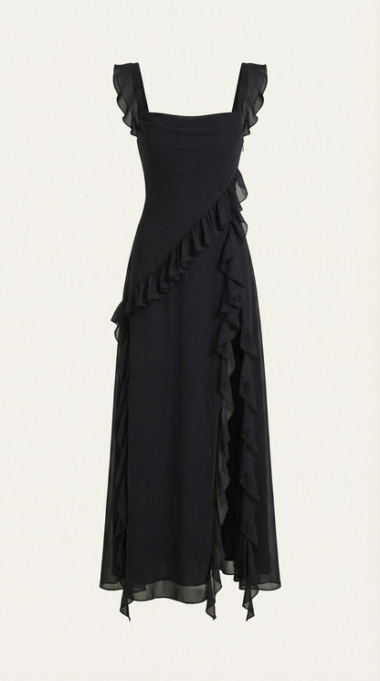 Ruffled Maxi Dress