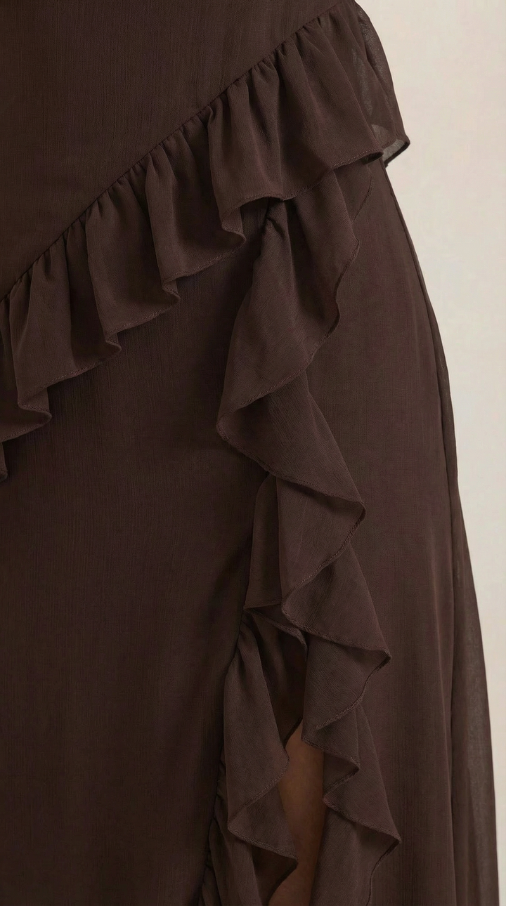 Ruffled Maxi Dress