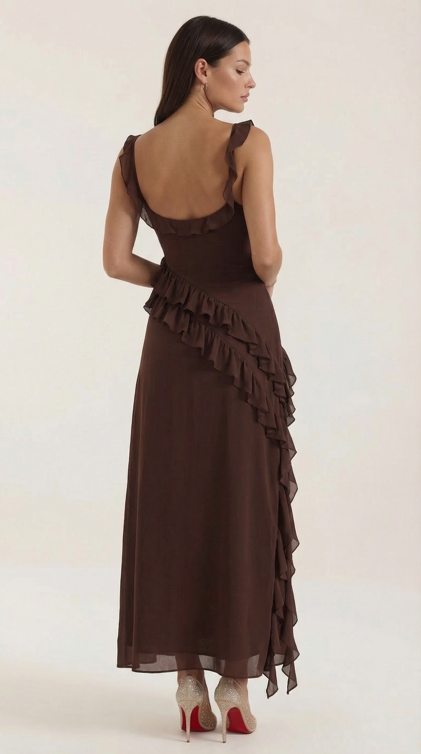 Ruffled Maxi Dress