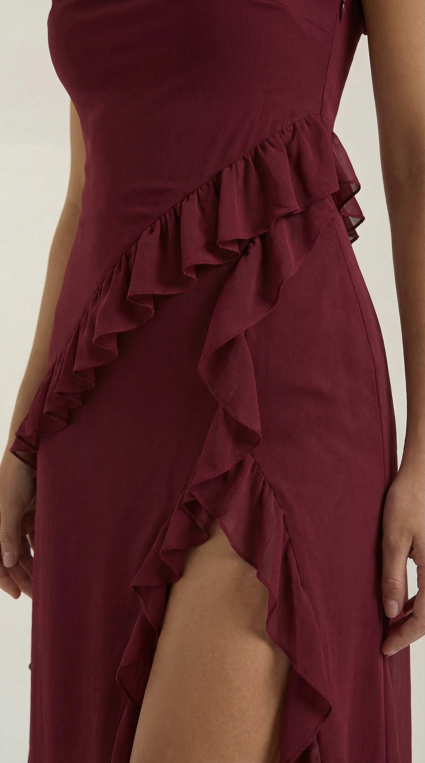 Ruffled Maxi Dress