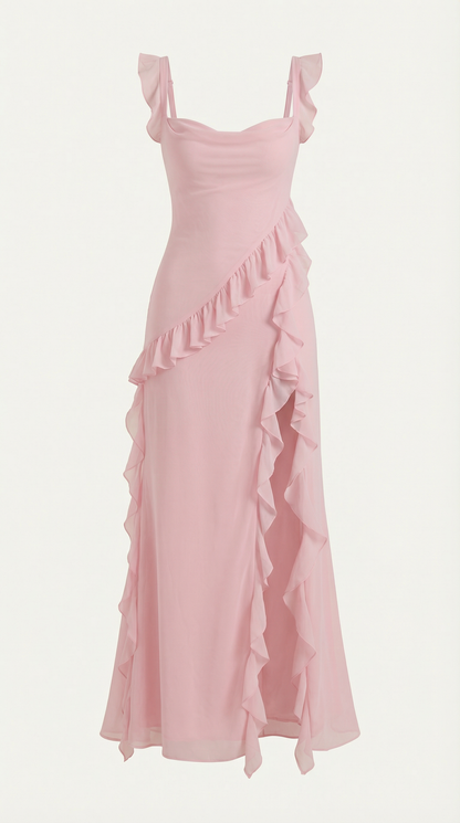 Ruffled Maxi Dress