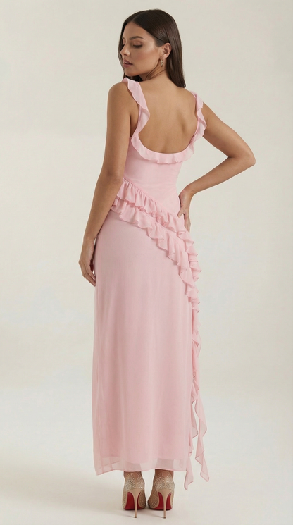 Ruffled Maxi Dress