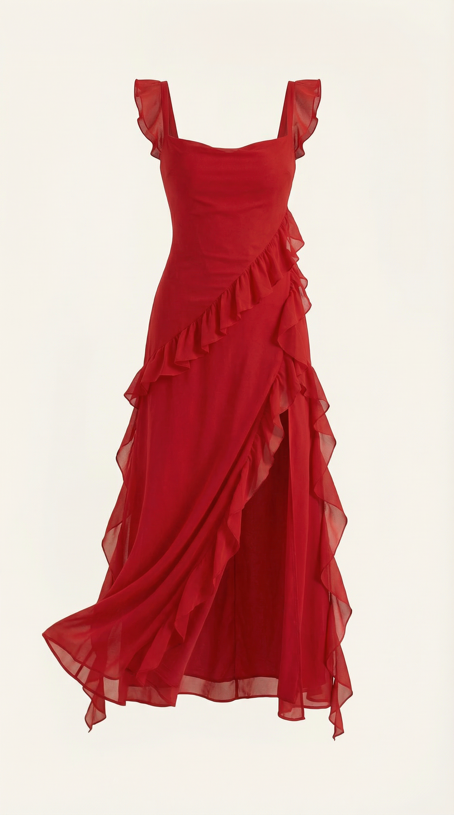Ruffled Maxi Dress