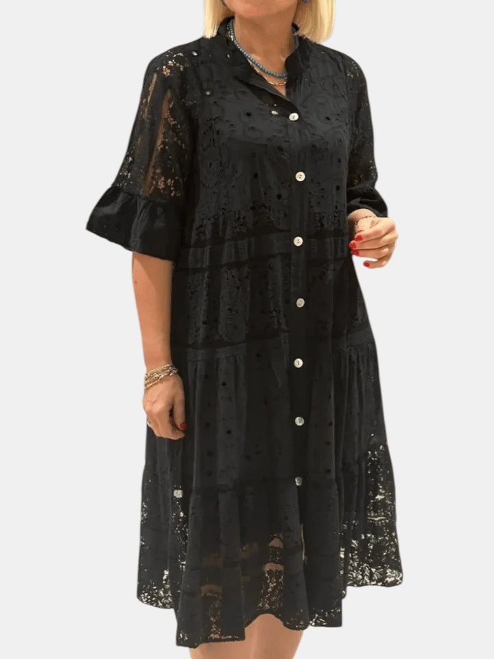 Cherylann™ | Vestido midi floral