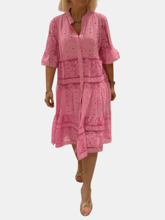 Cherylann™ | Vestido midi floral