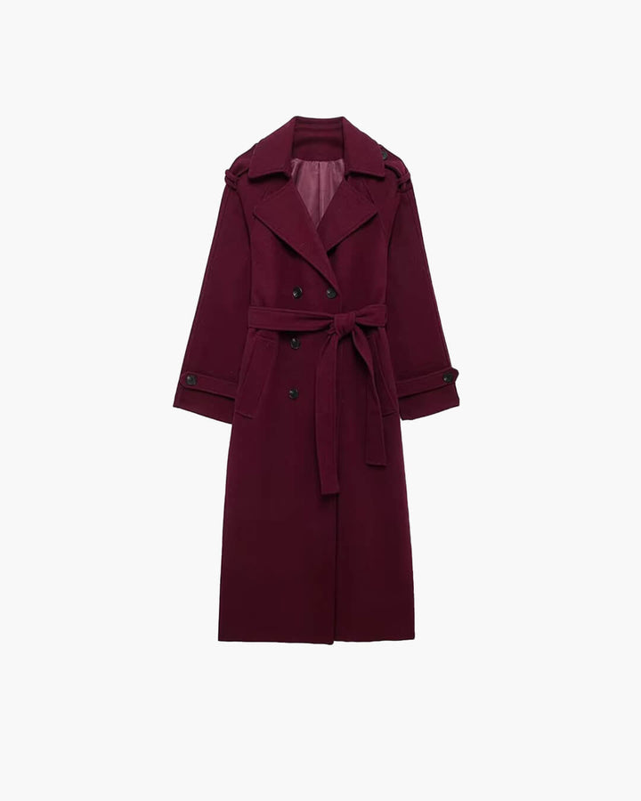Winter Long Trench Wool Coat