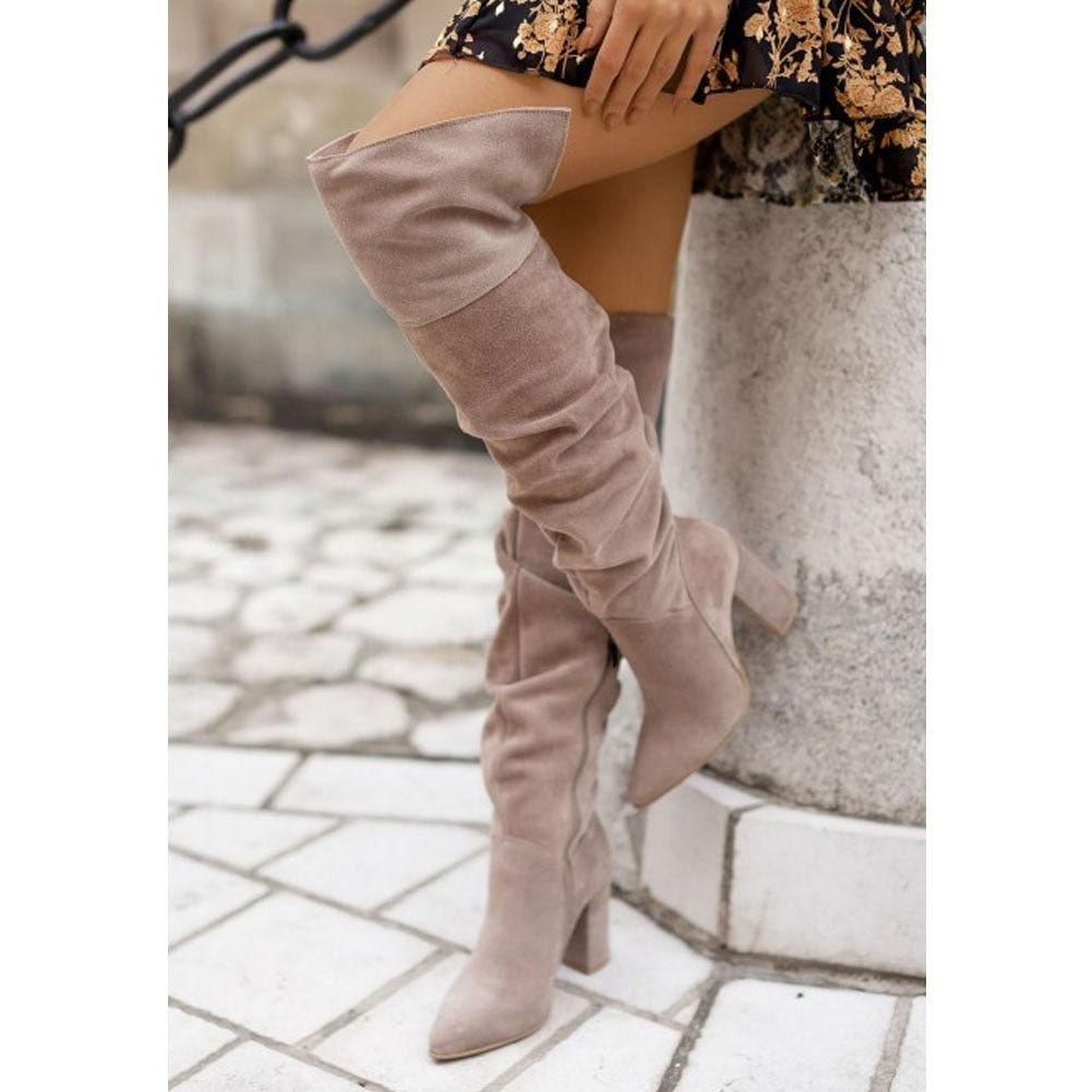 Women’s Over The Knee High Heel Boots