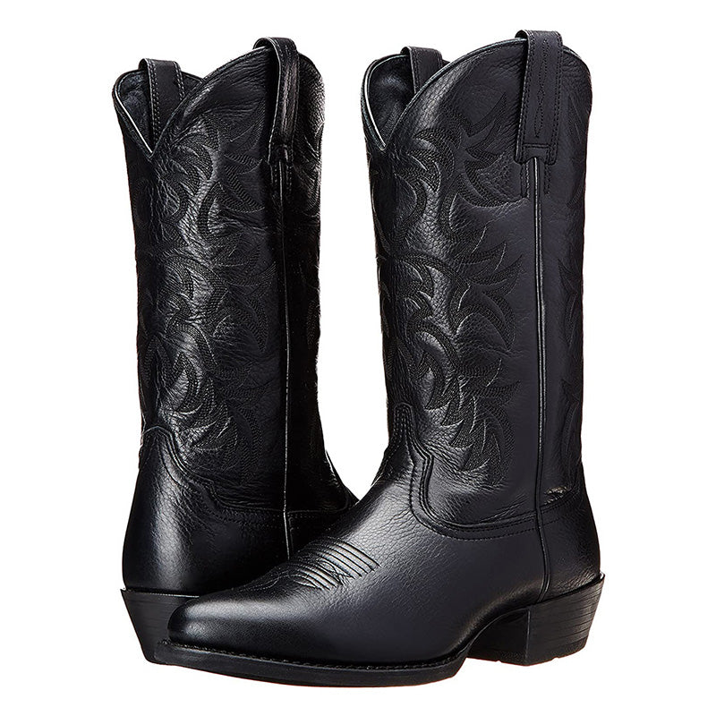 Women’s Classic Western Boots with Embroidery