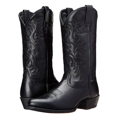 Women’s Classic Western Boots with Embroidery