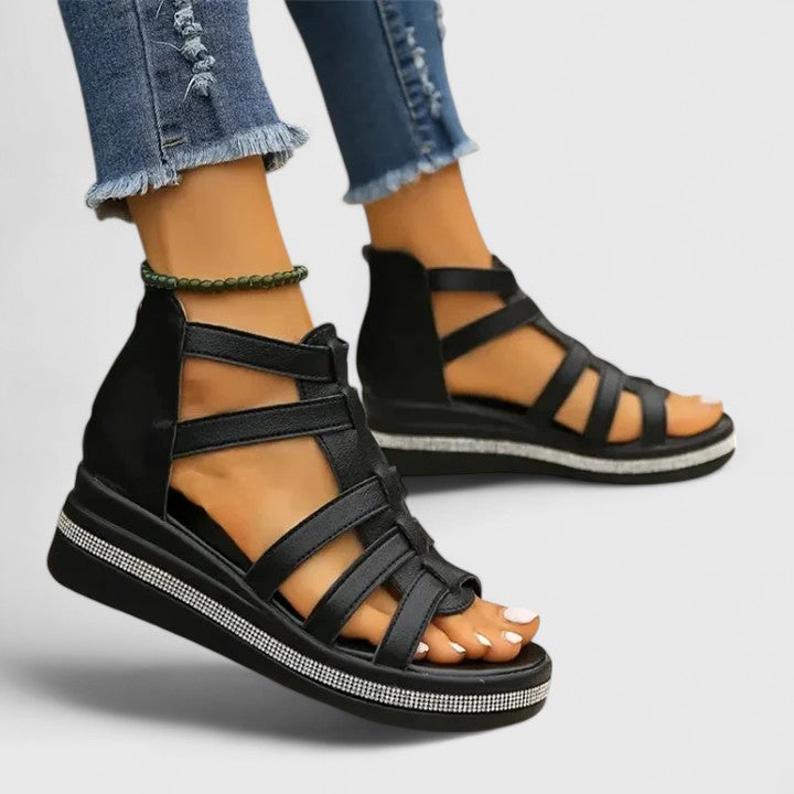 Kendall | Sandalias Ortópedicas Strass