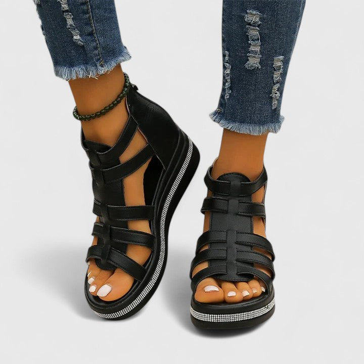 Kendall | Sandalias Ortópedicas Strass