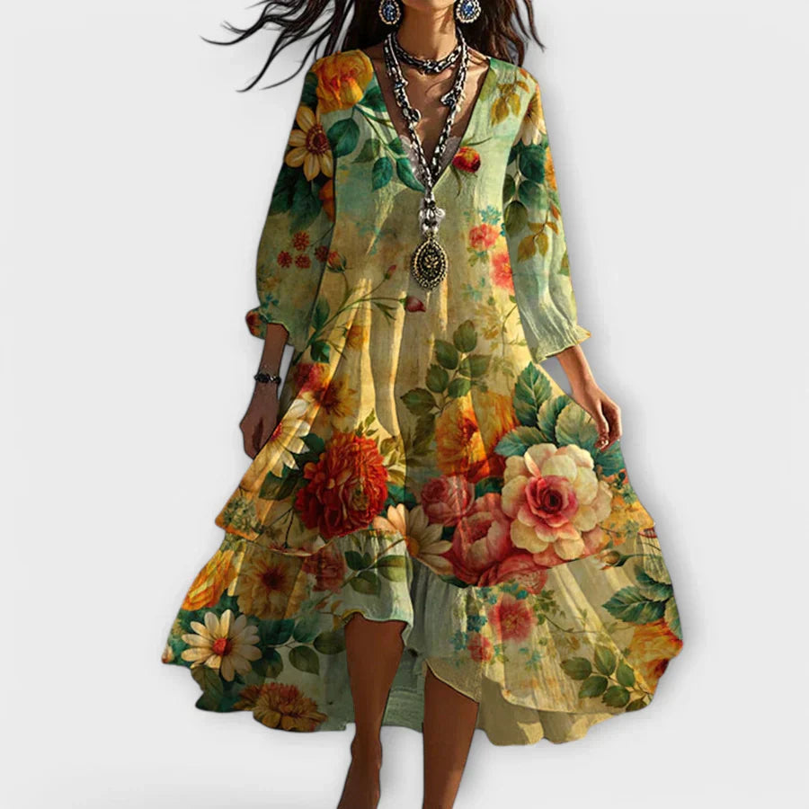 Vestido bohemio holgado