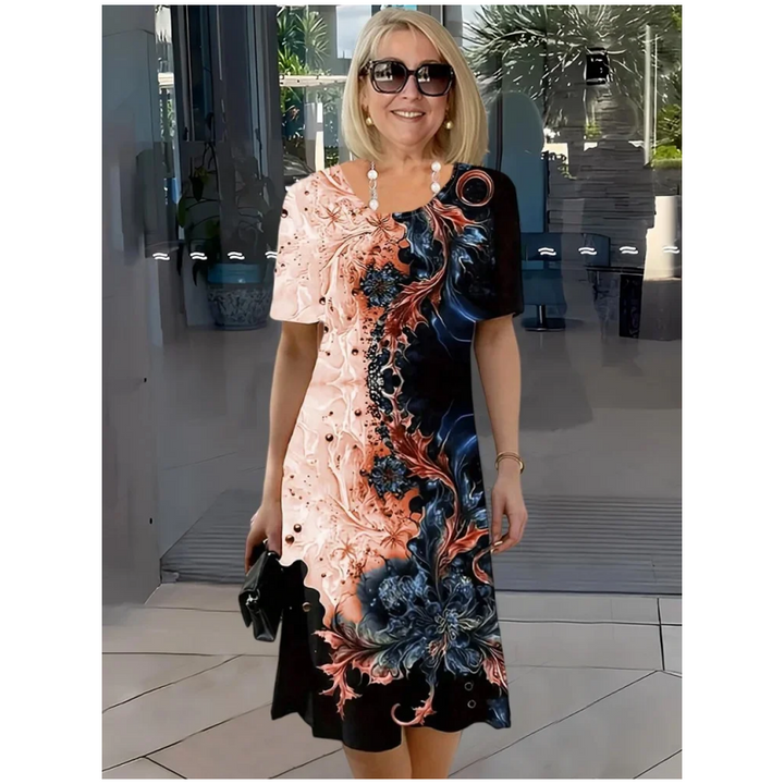 Vestido Estampado Holgado