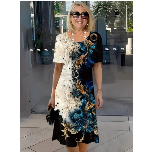 Printed Relaxed Dress