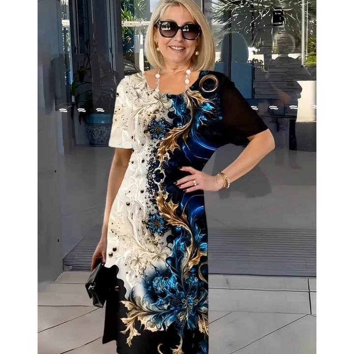 Vestido Estampado Holgado