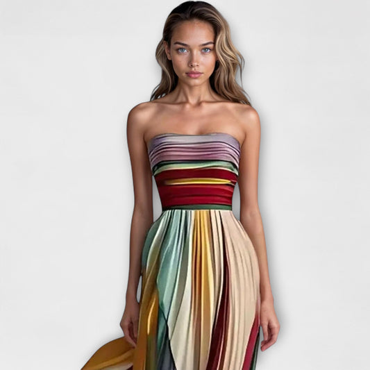 Evelyn | Long dress made of premium fabric