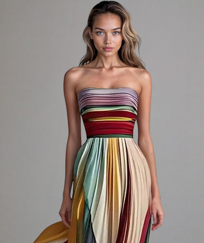 Talma | Effortless Strapless A-Line Dress