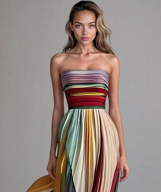 Talma | Effortless Strapless A-Line Dress