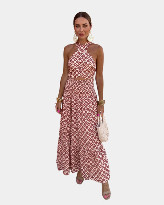 Prudence | Elegant Off-Shoulder Set