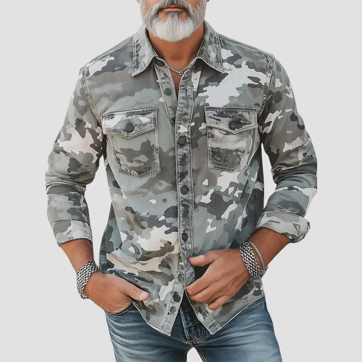 Camisa de camuflaje moderna