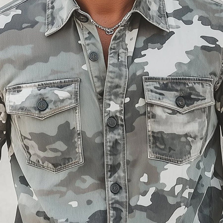 Camisa de camuflaje moderna