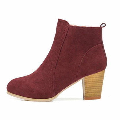 Women’s Casual High Heel Ankle Boots
