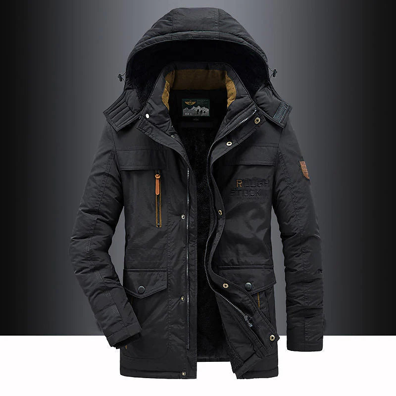 Men’s Warm Hood Heavy-Duty Winter Jackets