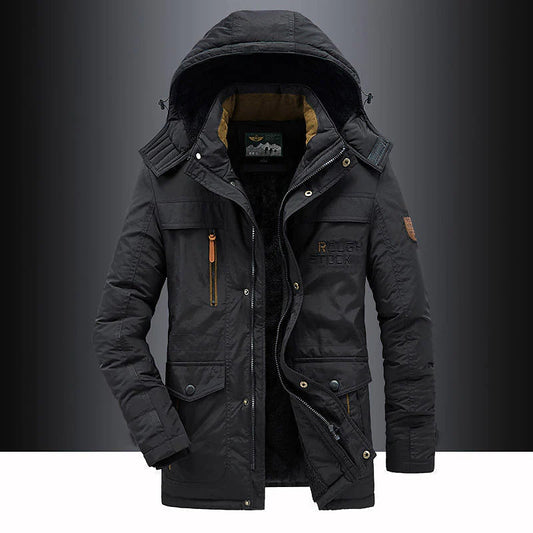 Men’s Warm Hood Heavy-Duty Winter Jackets