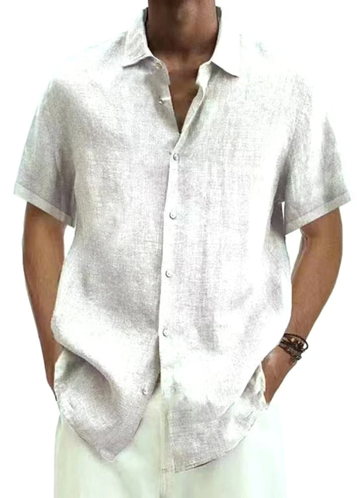 Camisa de botones relajada