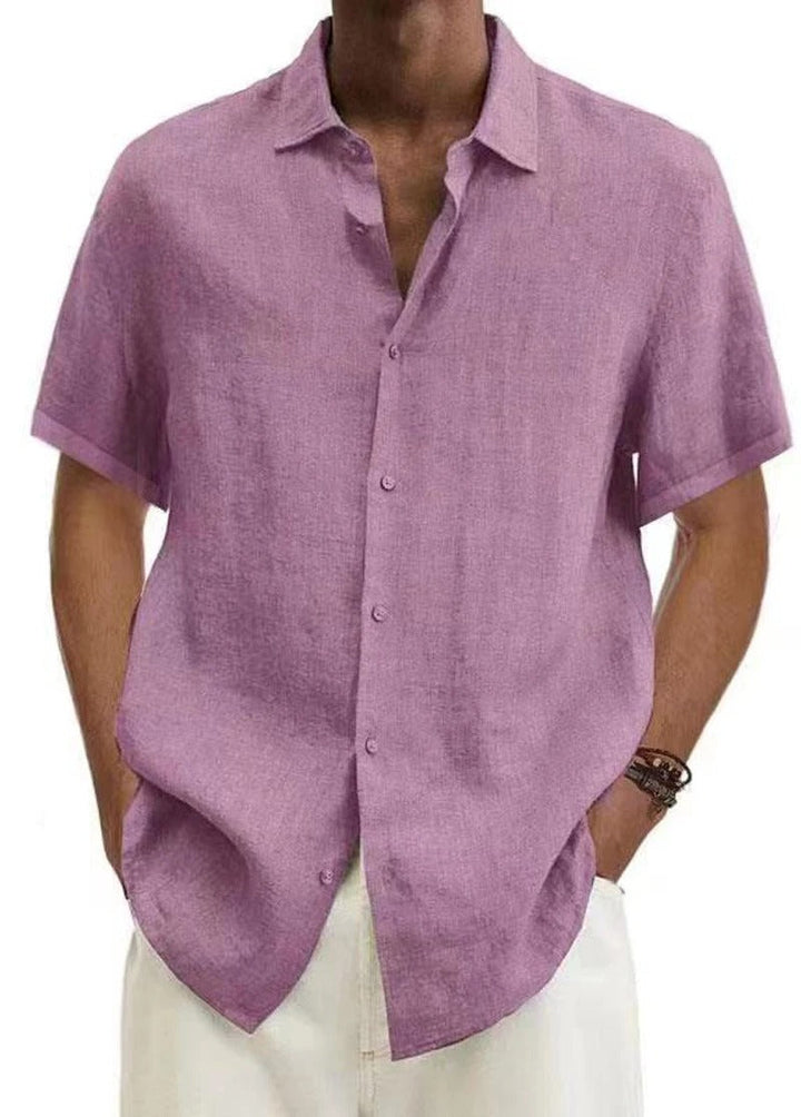 Camisa de botones relajada