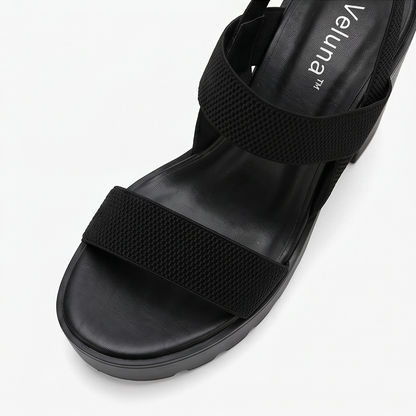 Veluna™ – Chunky Platform Heel Sandals