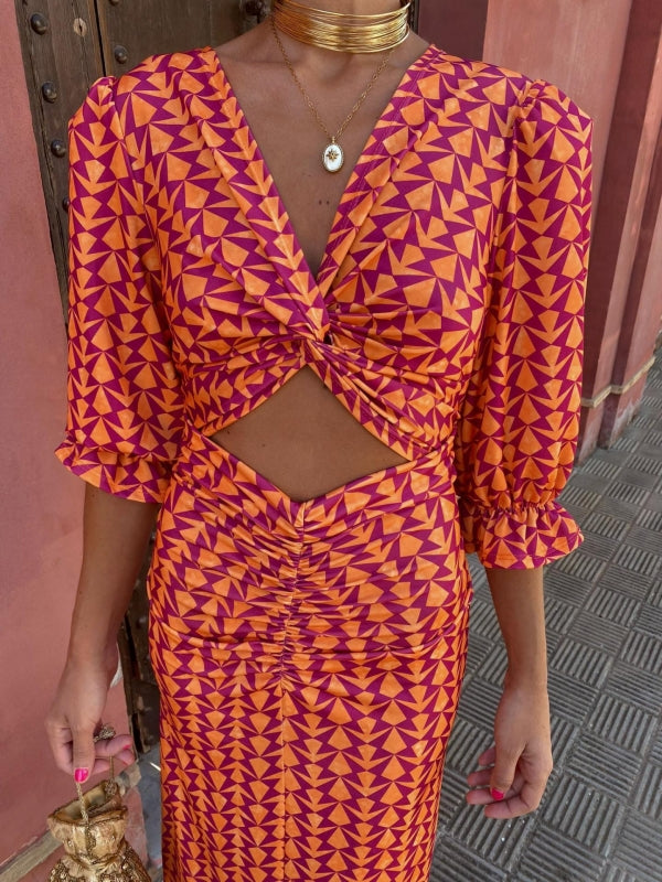 Satin Summer Dress