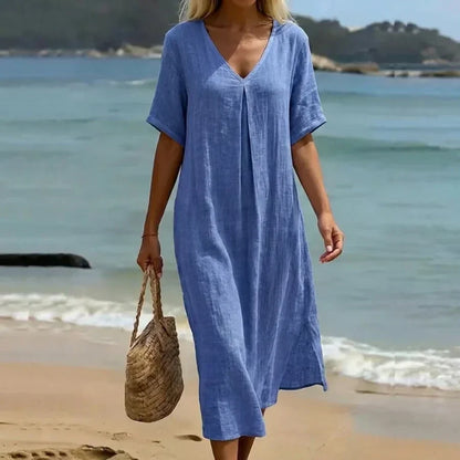 Melina | Airy summer dress with elegant fluid fit