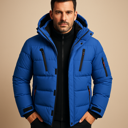 Chaquetas de invierno resistentes para hombre para actividades al aire libre
