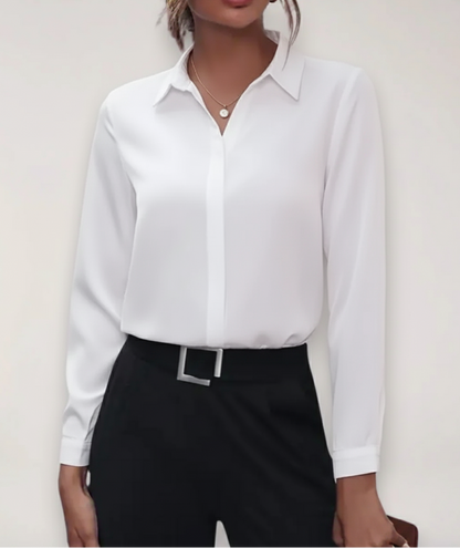 Women’s Spring Buttoned Office Blouse