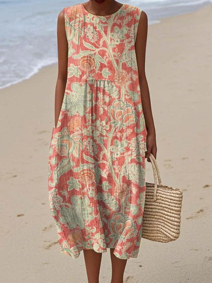 Romantic Vintage Floral Dress