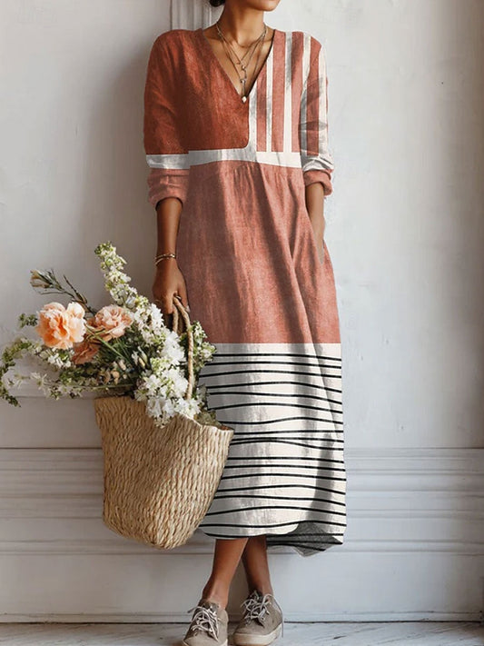 Lucia | Elegant Bohemian Maxi Dress