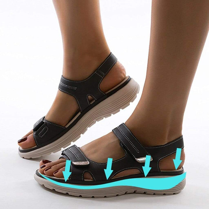 Elegante sandalia de sujeción