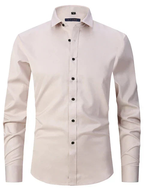 Men's Slim-Fit Button-Down Shirt