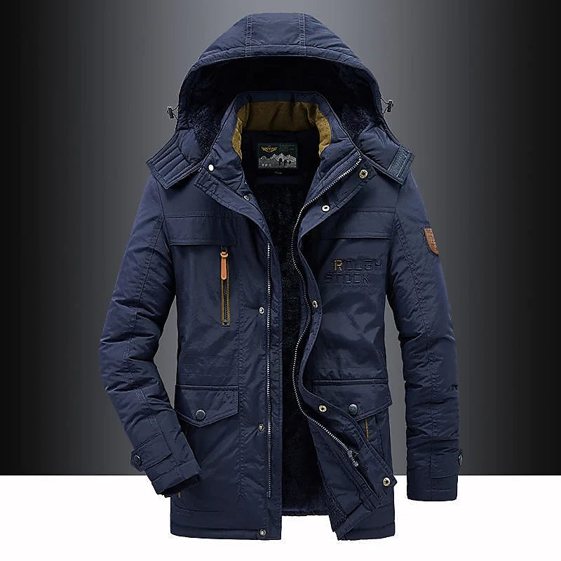 Men’s Warm Hood Heavy-Duty Winter Jackets