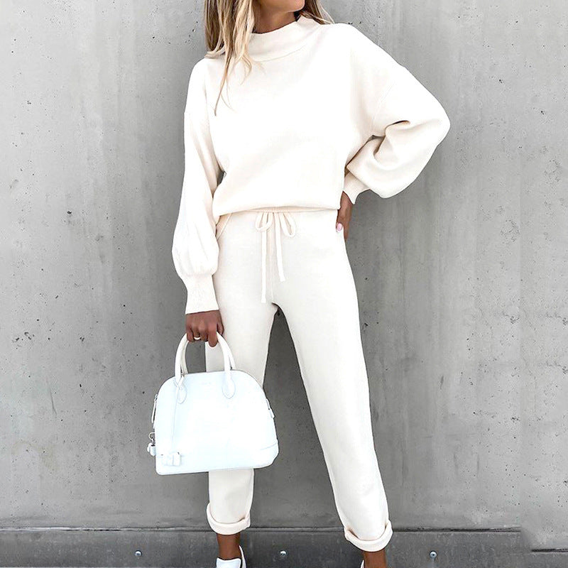 Women’s Cozy Two-Piece Tracksuit Outfit