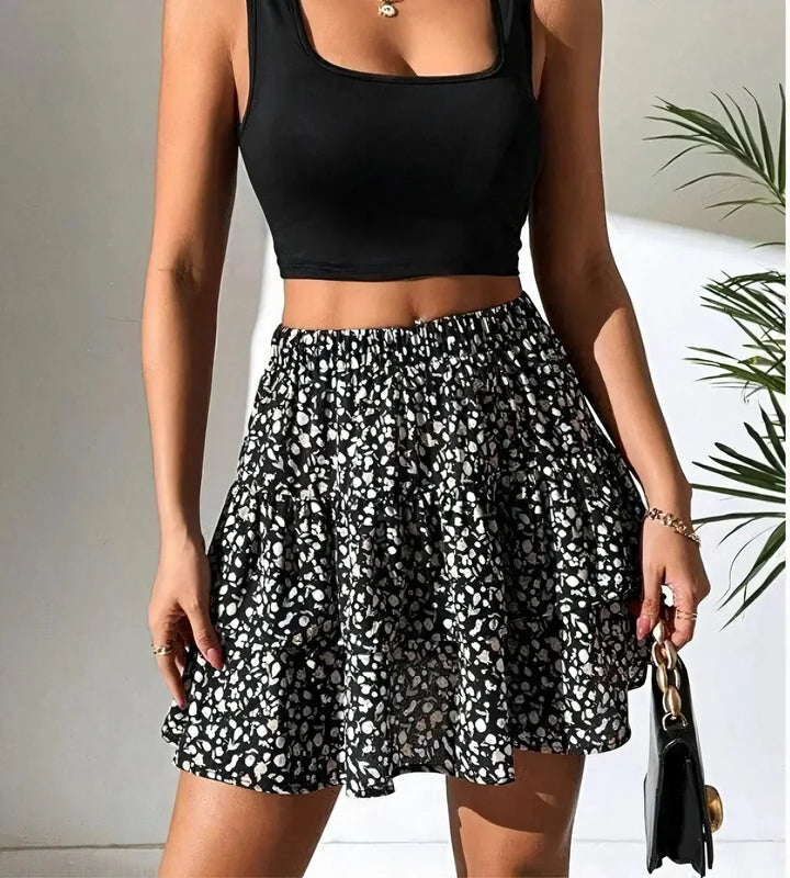 Women’s Spring Mini Dress Skirt Style
